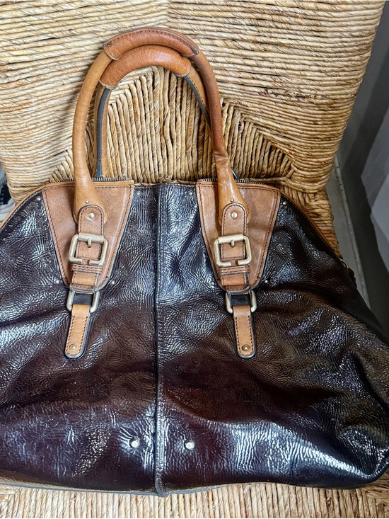 Chloe Handbags - Chloe Brown and Tan Leather Hobo Bag